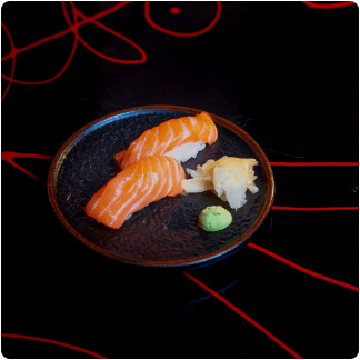 Inside Tokyo Sushi Speakeasy.