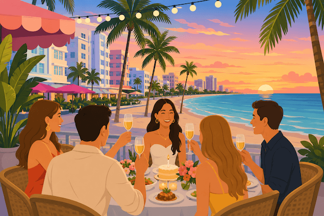 Plan a Birthday Dinner in Miami Beach: The Ultimate Guide