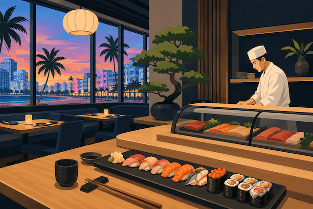 Best Sushi Dinner in Miami: Edomae Meets South Beach