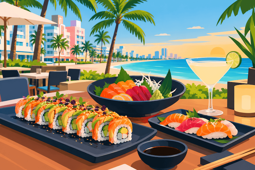 Holiday Sushi in Miami Beach: A South Beach Dining Guide