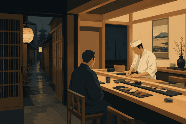 A Taste of Old Tokyo: Inside an Authentic Edomae Speakeasy
