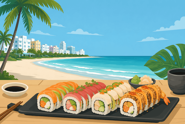 Craving Sushi? Start With These Signature Rolls in Miami Beach