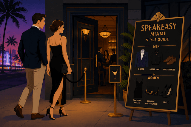What to Wear to a Speakeasy in Miami: A Style Guide