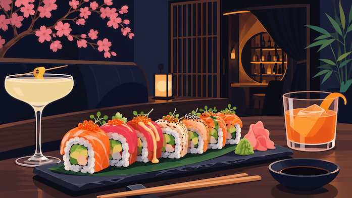 Signature Sushi Rolls Tokyo Sushi Speakeasy: Complete Menu Guide
