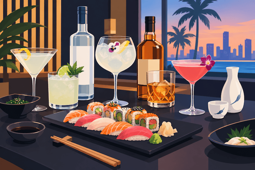 Liquor and Sushi: How to Choose the Right Drink