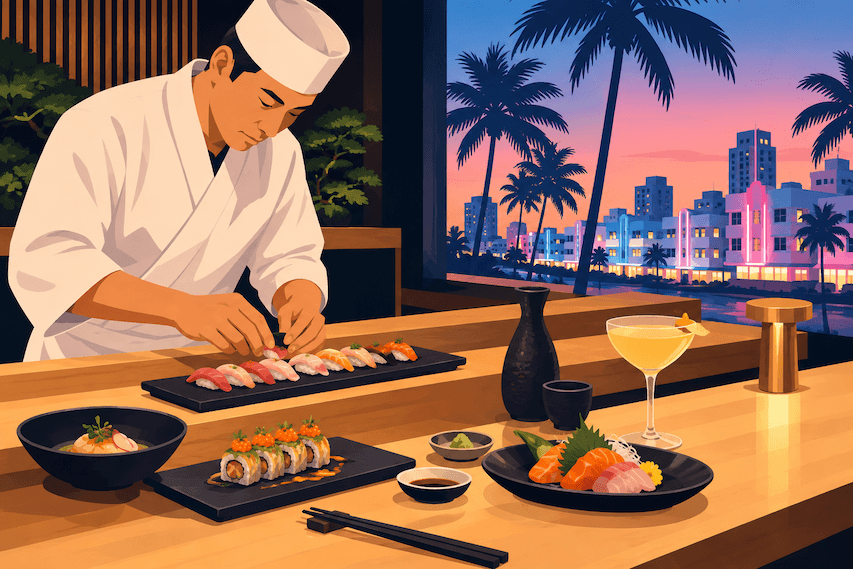 Omakase in Miami: What to Expect Before You Book