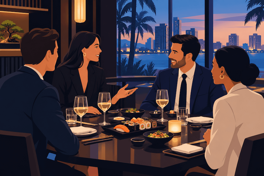How to Choose a Business Dinner Spot in Miami Beach