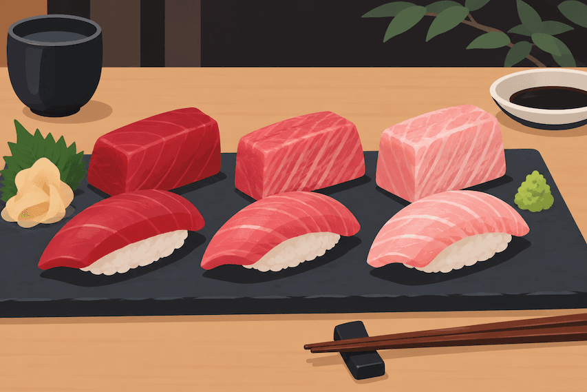 Toro vs. Tuna Sushi: How Akami, Chutoro, and Otoro Differ