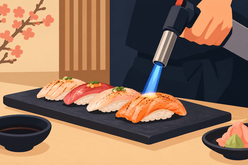 What Is Aburi Sushi? How Torching Changes the Flavor