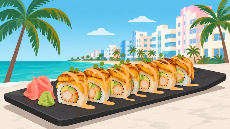 The Miami Roll: A Signature Sushi Favorite in Miami